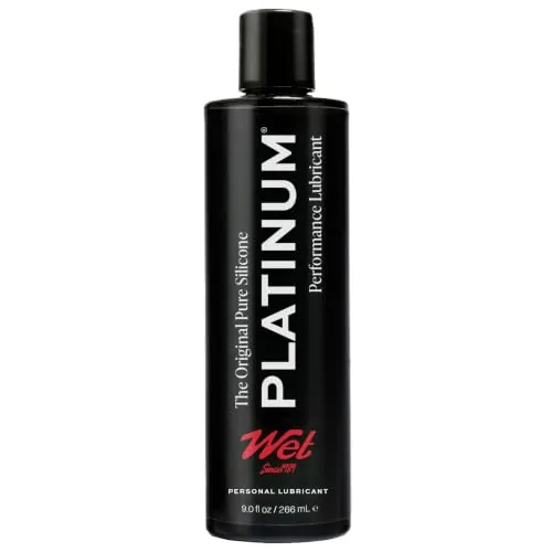 Wet Platinum Silicone Lube, 9 fl oz