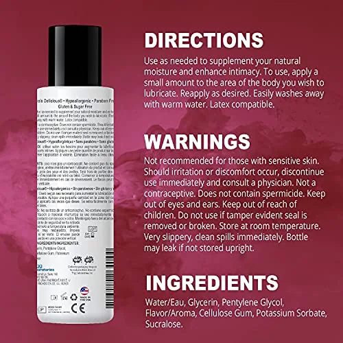 Wet Sweet Cherry Flavored Lube, 3 oz view 2