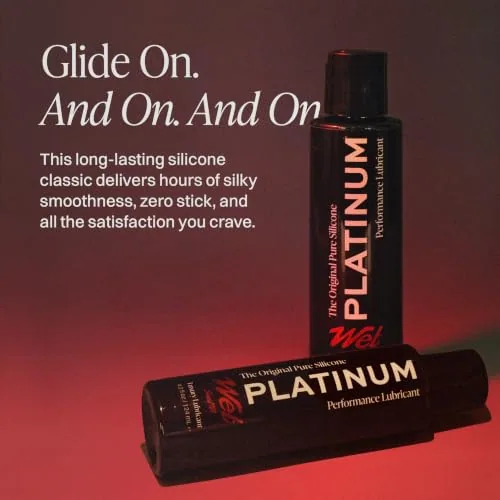 Wet Platinum Silicone Lube, 16 fl oz view 4