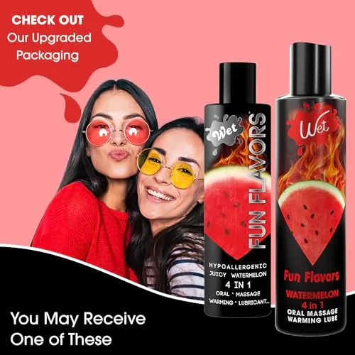 Wet Juicy Watermelon 4-in-1 Warming Lube, 3 fl oz view 6