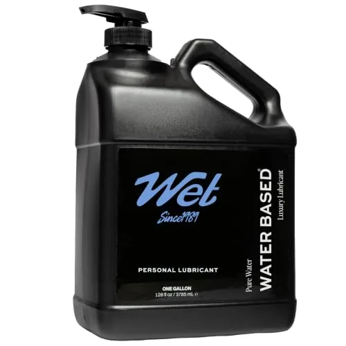 Wet Pure Water-Based Lube, 128 fl oz