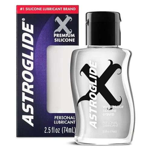Astroglide X Silicone Lube, 2.5 oz Travel
