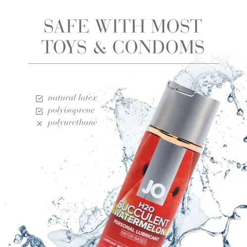 JO H2O Succulent Watermelon Flavored, 4 oz view 5