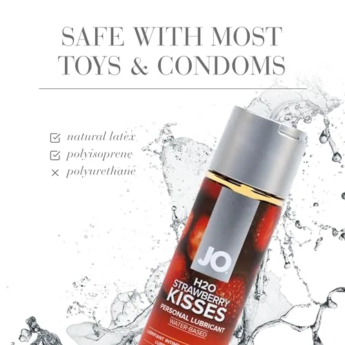 JO H2O Strawberry Kisses Flavored, 4 oz view 4