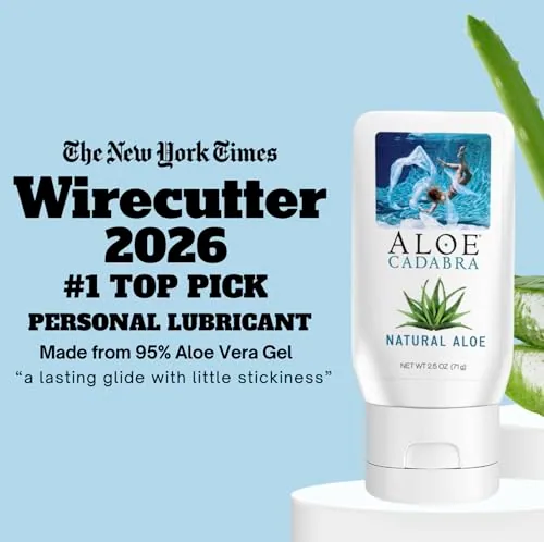 Aloe Cadabra Unscented Aloe Lube, 2.5 oz (3-pack) view 2