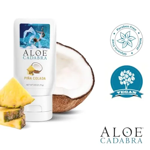 Aloe Cadabra Pina Colada Aloe Lube, 2.5 oz view 4