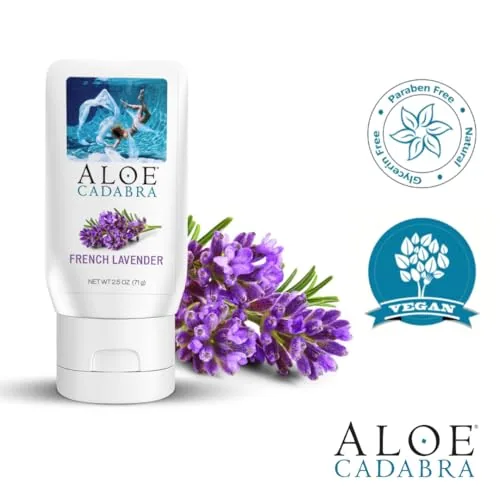 Aloe Cadabra French Lavender Aloe Lube, 2.5 oz (3-pack) view 5