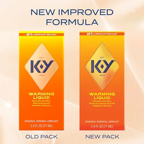 K-Y Warming Liquid Silicone Lube, 2.5 oz view 6