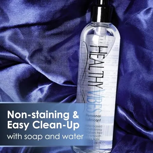 Healthy Vibes Water-Based Hand Pump Lube, 16 oz view 4