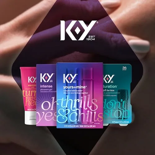 K-Y Yours & Mine Couples Lubricant, 2 x 1.5 oz view 5