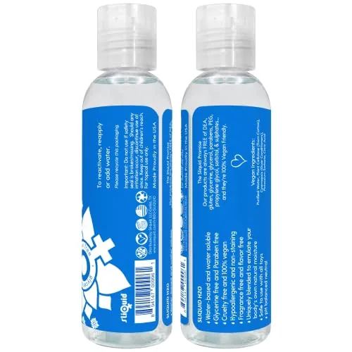 Sliquid H2O Water-Based Lube, 2 oz Travel view 2
