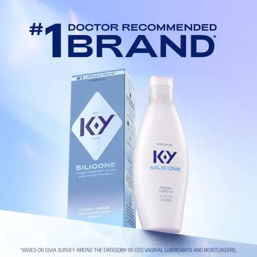 K-Y Silicone Lube, 4.5 oz view 2