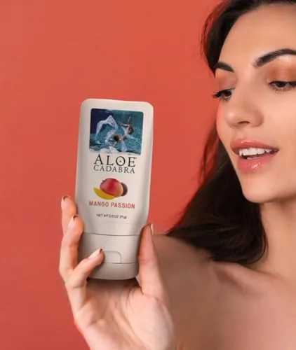 Aloe Cadabra Mango Passion Aloe Lube, 2.5 oz view 5