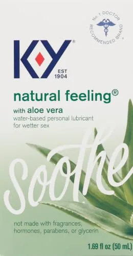 K-Y Natural Feeling Aloe Vera Lube