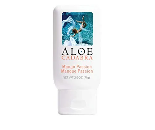 Aloe Cadabra Mango Passion Aloe Lube, 2.5 oz (2-pack) view 4