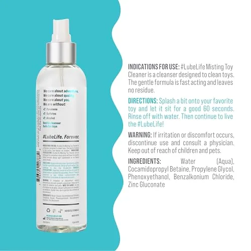 LubeLife Misting Toy Cleaner, 8 fl oz view 2