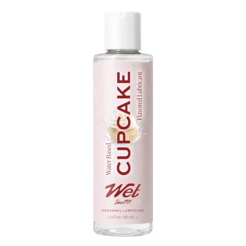 Wet Frosted Cupcake Edible Lube, 3 fl oz