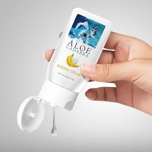 Aloe Cadabra Banana Cream Aloe Lube, 2.5 oz view 5