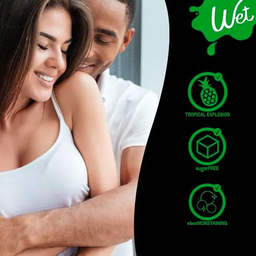 Wet Warming Flavored Lube Sampler, 5 x 1 oz view 3