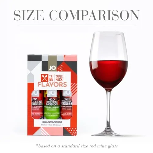 JO H2O Flavored Variety Pack, 3 x 1 oz view 3