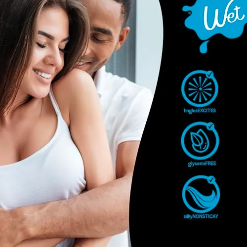 Wet Cool Tingle Water-Based Lube, 9 fl oz view 3