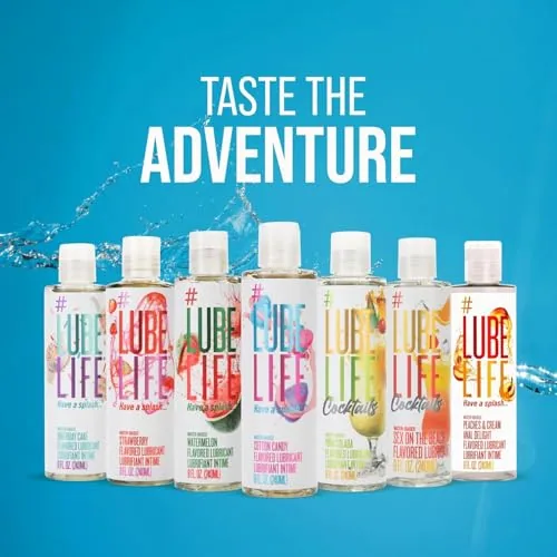 LubeLife Cotton Candy Flavored Lube, 8 fl oz view 5