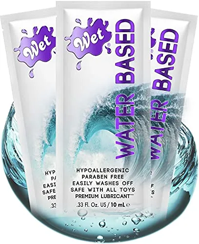 Wet Original Water Based Lube, 3-Pack
