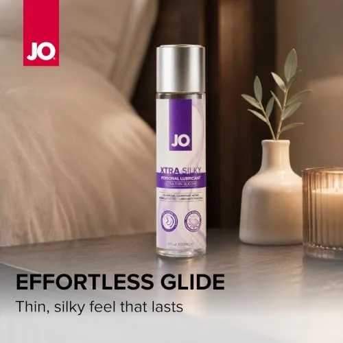 JO Xtra Silky Silicone, 4 oz view 4