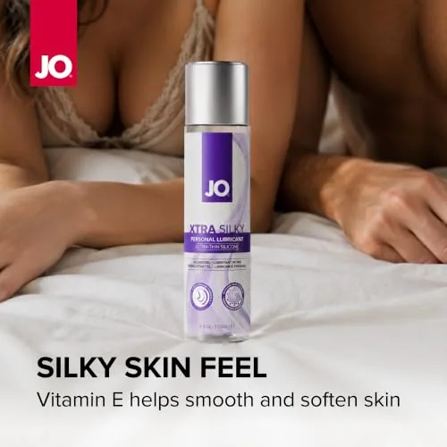 JO Xtra Silky Silicone, 4 oz view 5