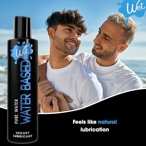 Wet Silver Water Based Lube, 9 oz view 5