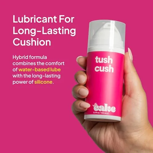 Hello Cake Tush Cush Hybrid Lube, 3.3 oz view 5