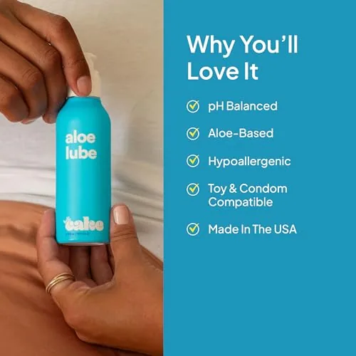 Hello Cake Aloe-Based Lube, 3.3 oz view 4