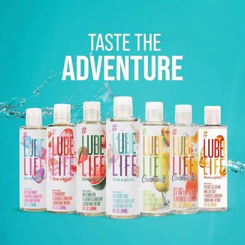 LubeLife Birthday Cake Flavored Lube, 8 fl oz view 5
