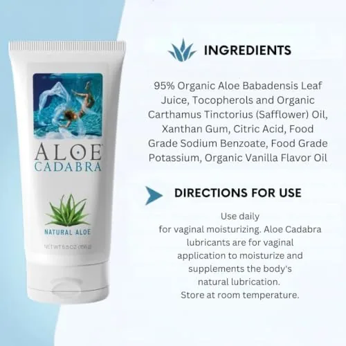 Aloe Cadabra Unscented Aloe Lube, 5.5 oz view 3