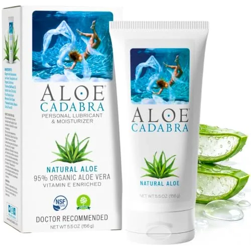 Aloe Cadabra Unscented Aloe Lube, 5.5 oz