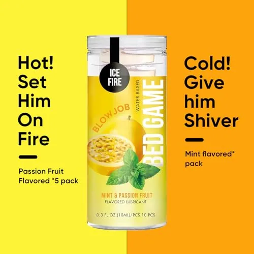 BED GAME Flavored Oral Lube Sachets, 10 Pack view 3
