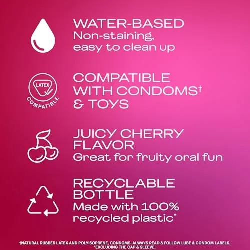 Durex Cherry Flavored, 3.38 oz view 2