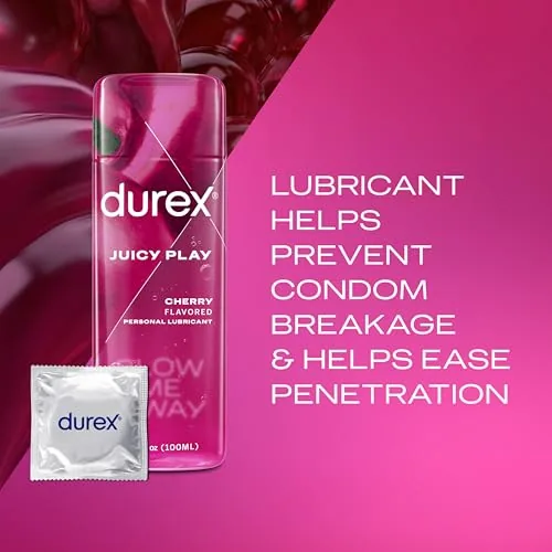 Durex Cherry Flavored, 3.38 oz view 3