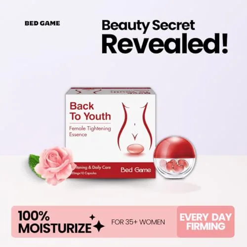 BED GAME Hyaluronic & Aloe Moisture Capsules, 10 ct view 2