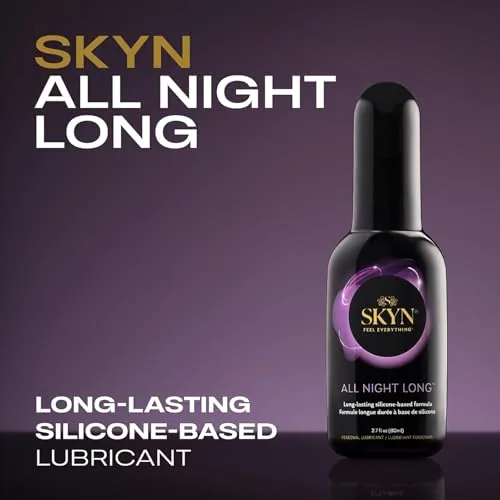 SKYN All Night Long Silicone Lube, 8.5 oz view 3