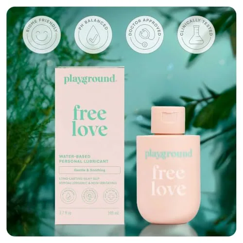 Playground Free Love Natural Water-Based Lube view 5
