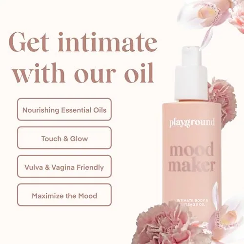 Playground Mood Maker Massage & Intimacy Oil Set view 5