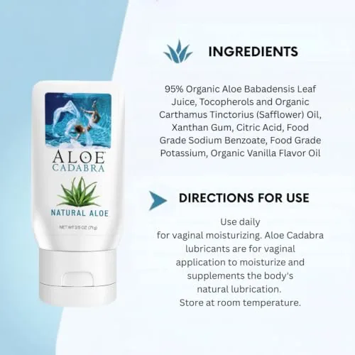 Aloe Cadabra Aloe Vaginal Moisturizer, 2.5 oz view 5