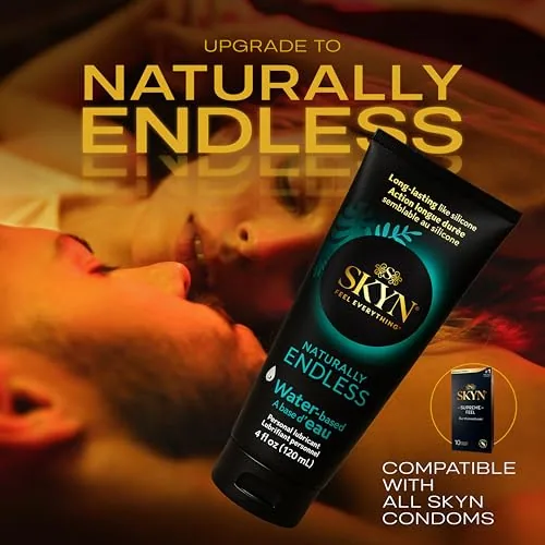 SKYN Naturally Endless Water-Based Lube, 4 oz view 6