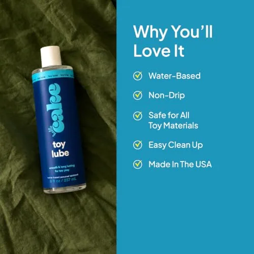 Hello Cake Toy Lube Water-Based, 8 oz view 4