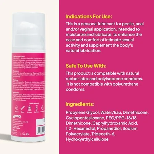 Hello Cake Tush Cush Hybrid Lube, 8 oz view 2