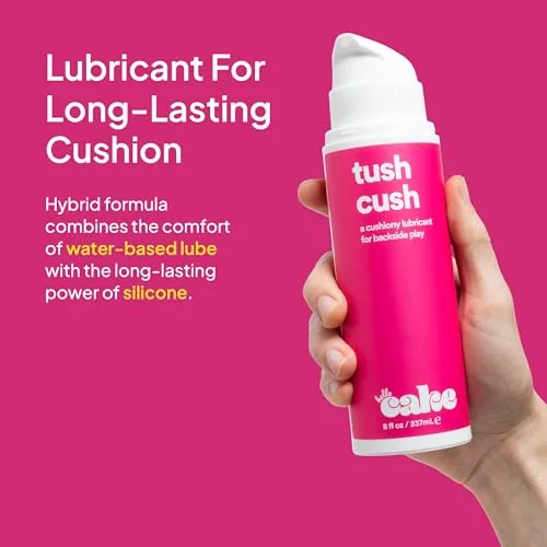 Hello Cake Tush Cush Hybrid Lube, 8 oz view 3